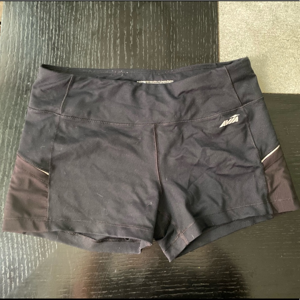 Athletic Avia Black Shorts with pockets